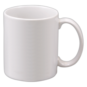 11 oz. White Sublimatable Ceramic Mug with White Box