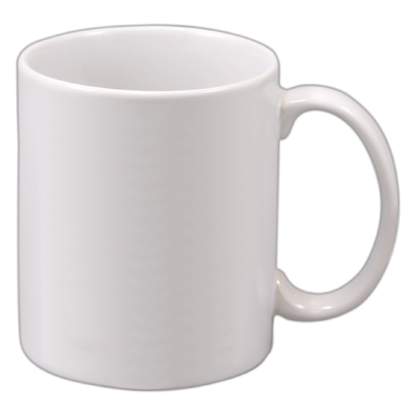 11 oz. White Sublimatable Ceramic Mug with White Box