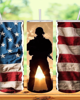 Soldier Tumbler