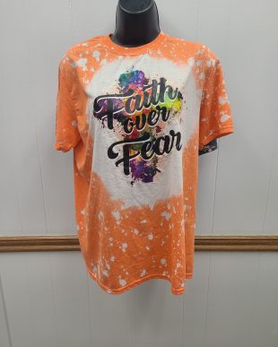 Faith One Fear Bleached Tee