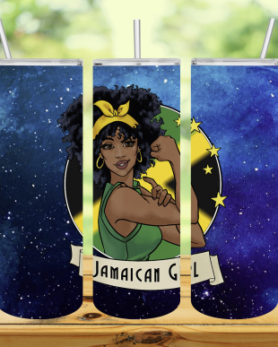 Jamaican Girl Tumbler