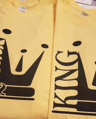 Queen & King Gold T-Shirt